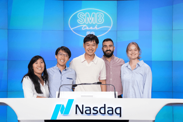 GPTZero team closing the Nasdaq